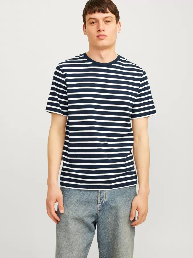 Plain Round neck T-shirt-Jack & Jones Clearance