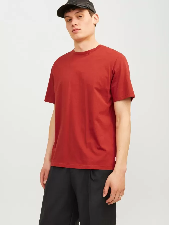 Plain Round neck T-shirt-Jack & Jones Clearance