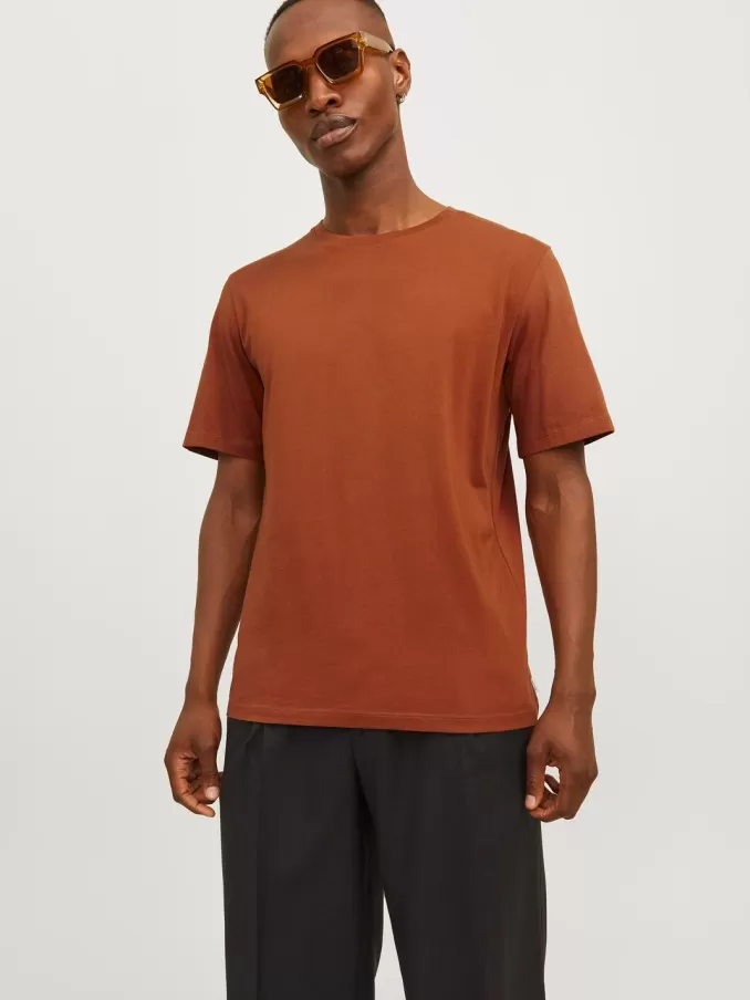 Plain Round neck T-shirt-Jack & Jones Outlet