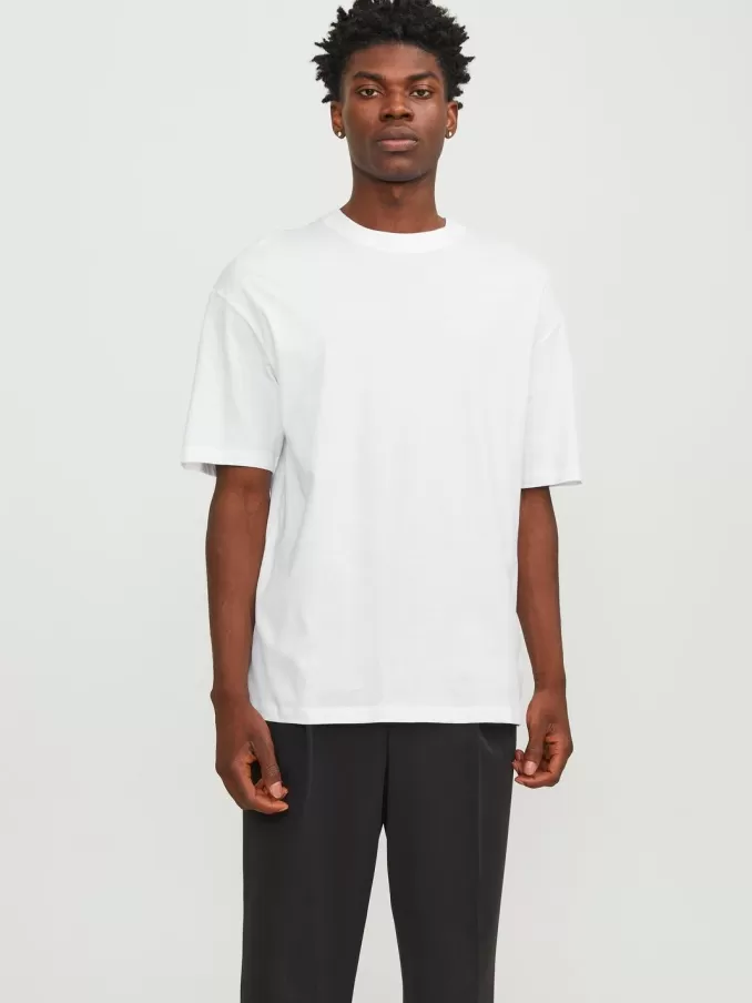 Plain Round neck T-shirt-Jack & Jones Store