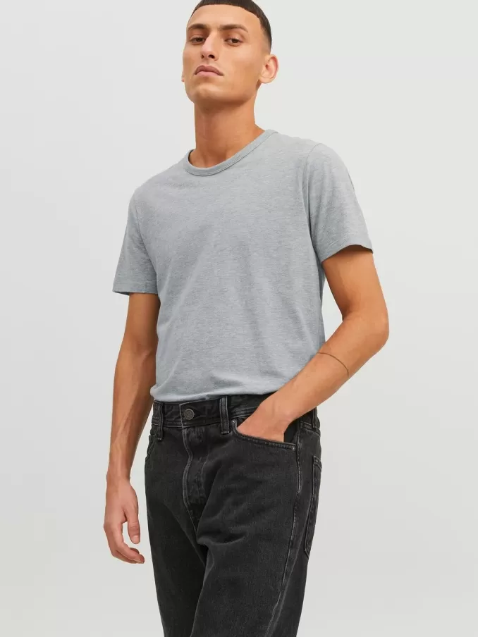 Plain Round neck T-shirt-Jack & Jones Cheap