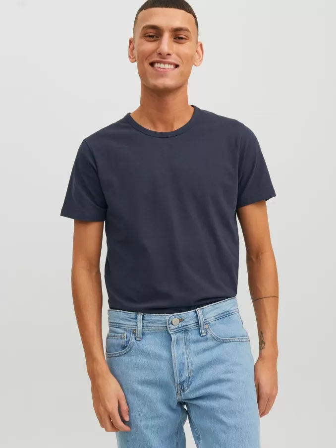 Plain Round neck T-shirt-Jack & Jones Discount