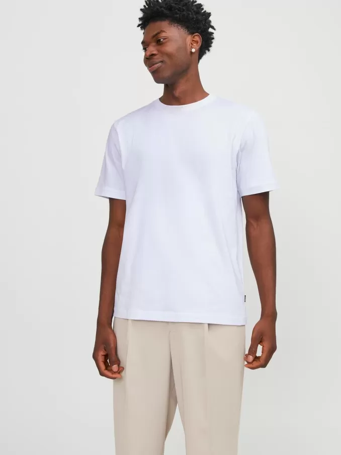 Plain Round neck T-shirt-Jack & Jones Cheap