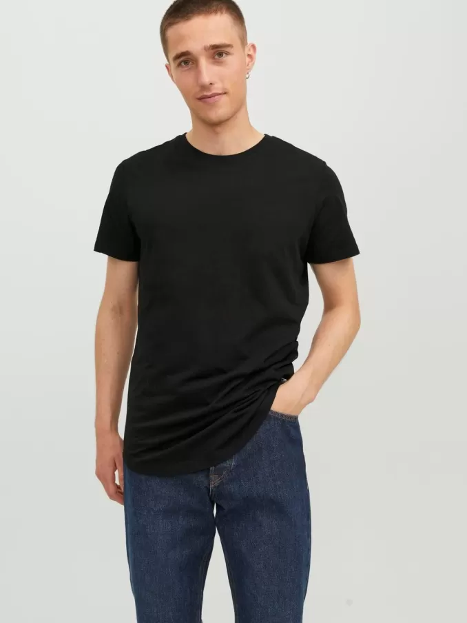 Plain Round neck T-shirt-Jack & Jones New