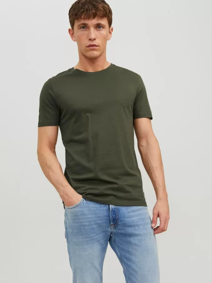 Plain Round neck T-shirt-Jack & Jones Discount