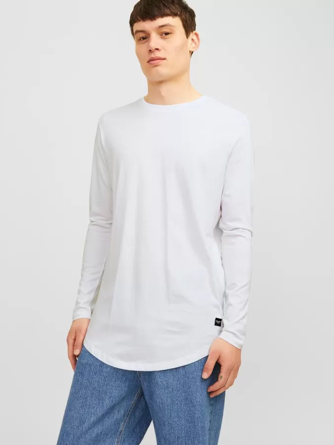 Plain Round neck T-shirt-Jack & Jones Shop