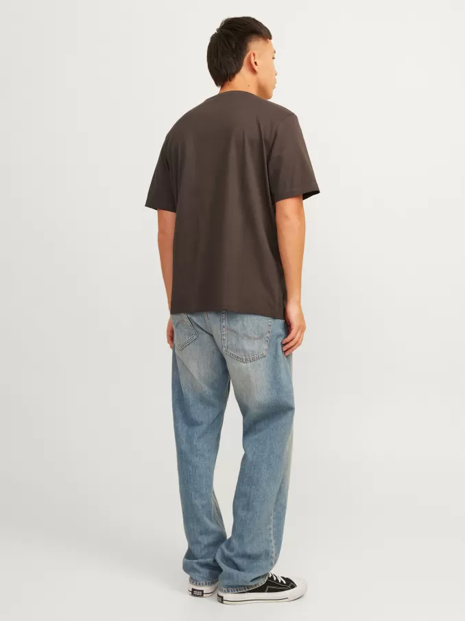 Plain Round neck T-shirt-Jack & Jones New