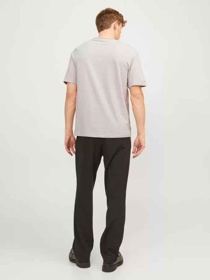 Plain Round neck T-shirt-Jack & Jones New