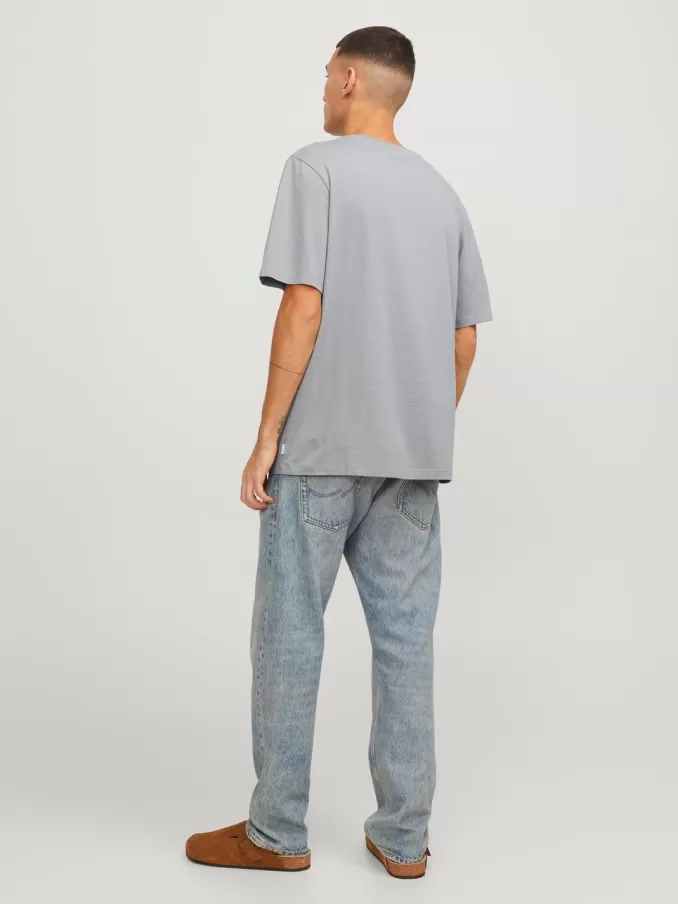 Plain Round neck T-shirt-Jack & Jones Flash Sale