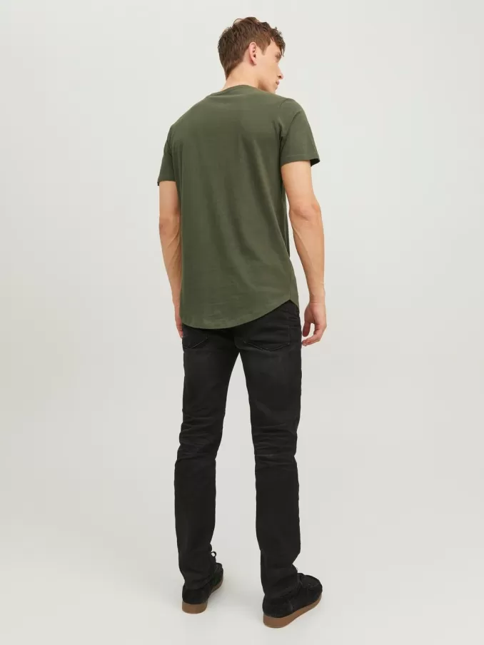 Plain Round neck T-shirt-Jack & Jones Online