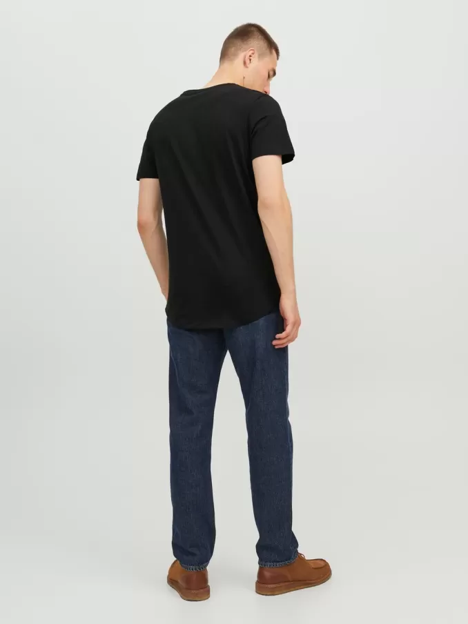 Plain Round neck T-shirt-Jack & Jones New