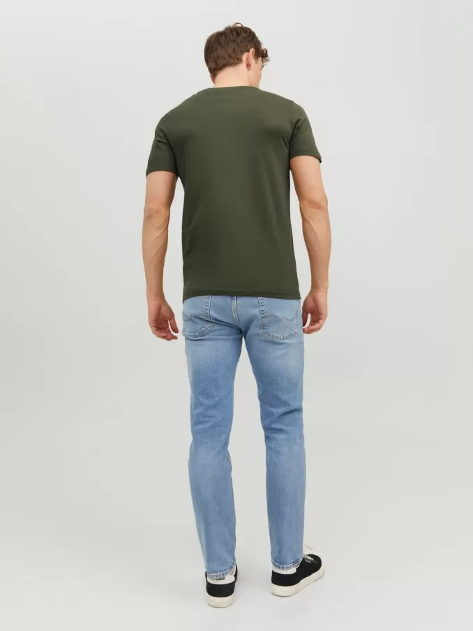 Plain Round neck T-shirt-Jack & Jones Discount