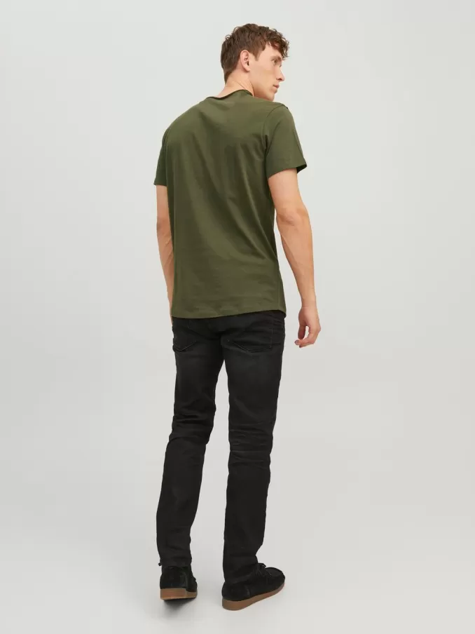 Plain Round neck T-shirt-Jack & Jones Store