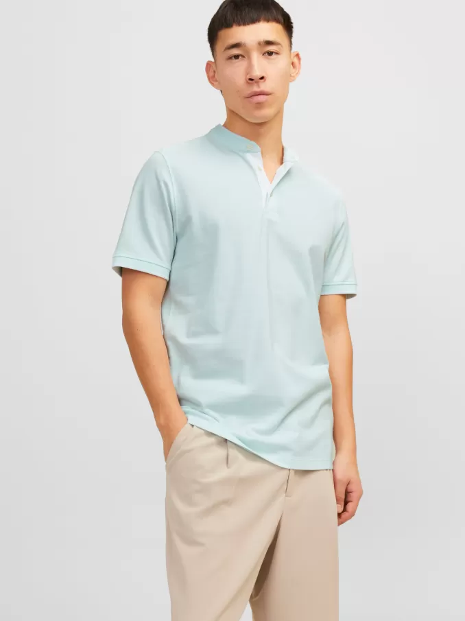 Plain Shirt collar Polo-Jack & Jones Outlet