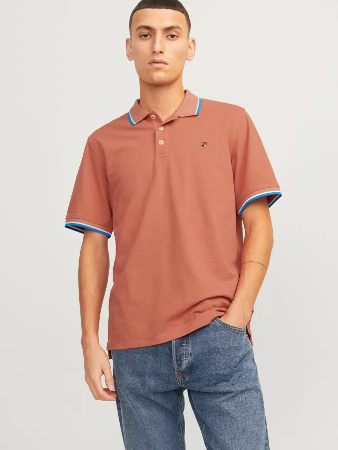 Plain Shirt collar Polo-Jack & Jones Sale