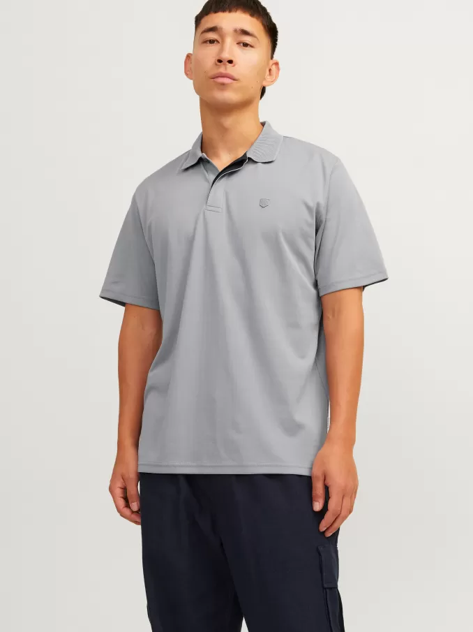 Plain Shirt collar Polo-Jack & Jones Best Sale