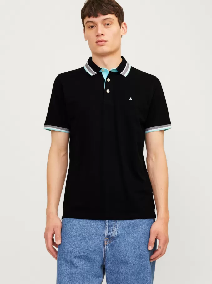 Plain Shirt collar Polo-Jack & Jones Store