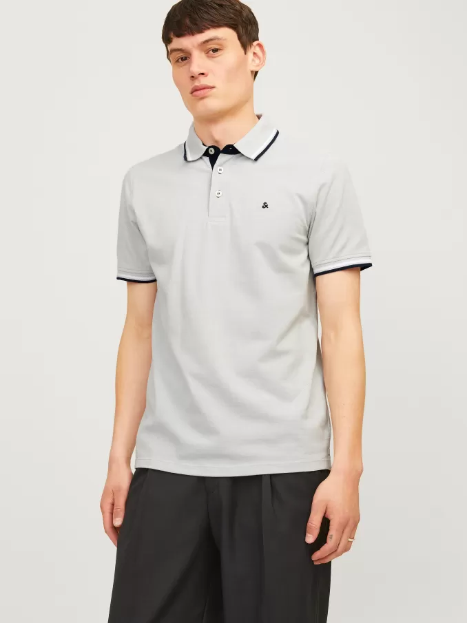 Plain Shirt collar Polo-Jack & Jones Hot