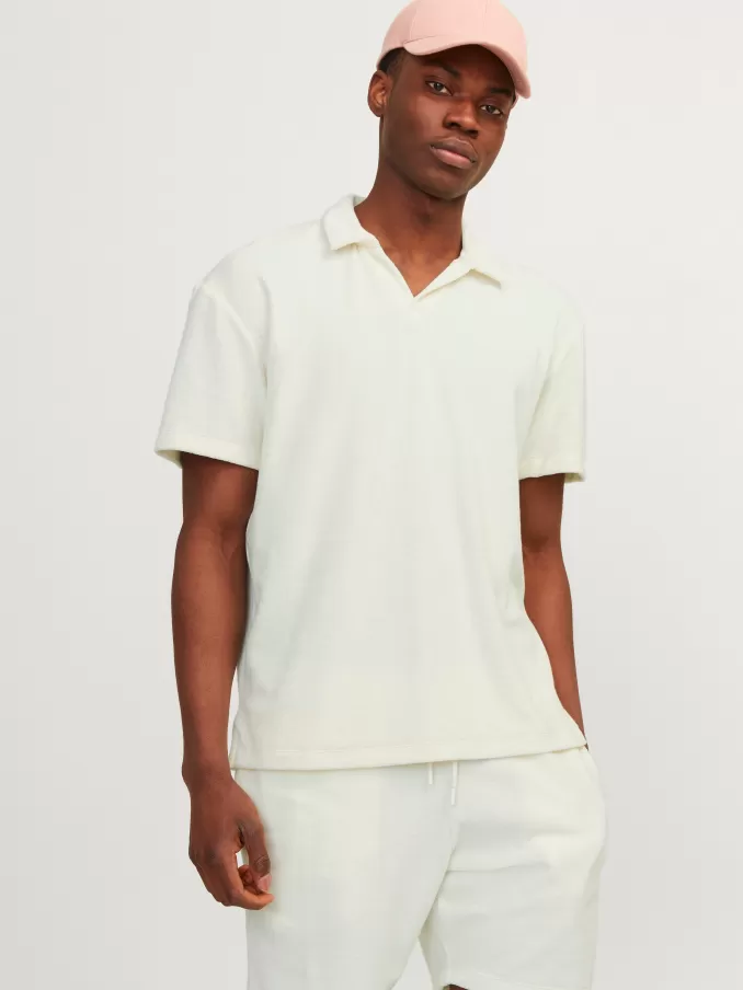 Plain Shirt collar Polo-Jack & Jones Cheap