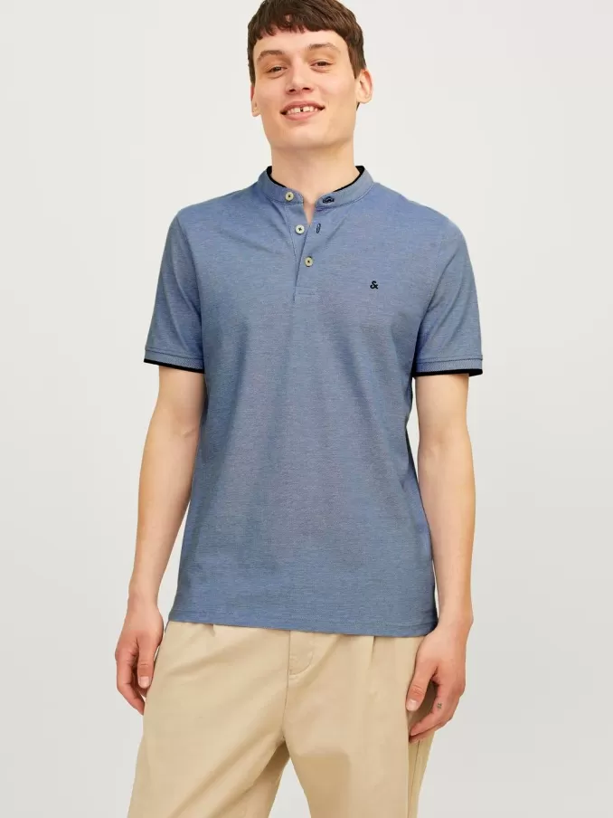 Plain Shirt collar Polo-Jack & Jones Shop