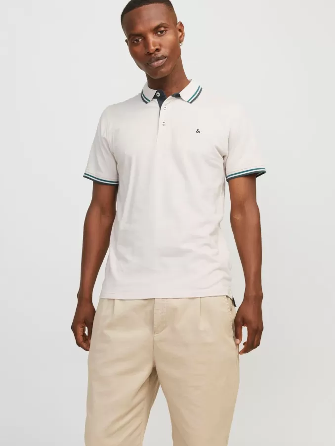 Plain Shirt collar Polo-Jack & Jones Store