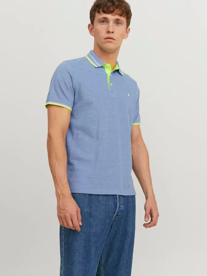 Plain Shirt collar Polo-Jack & Jones Shop