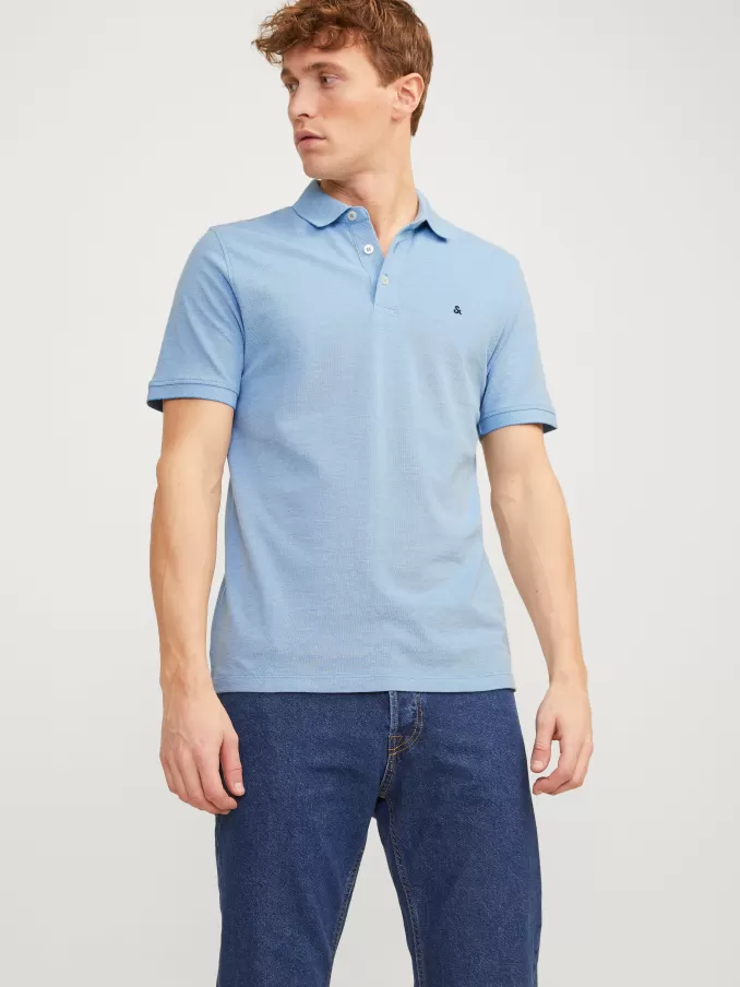 Plain Shirt collar Polo-Jack & Jones Outlet