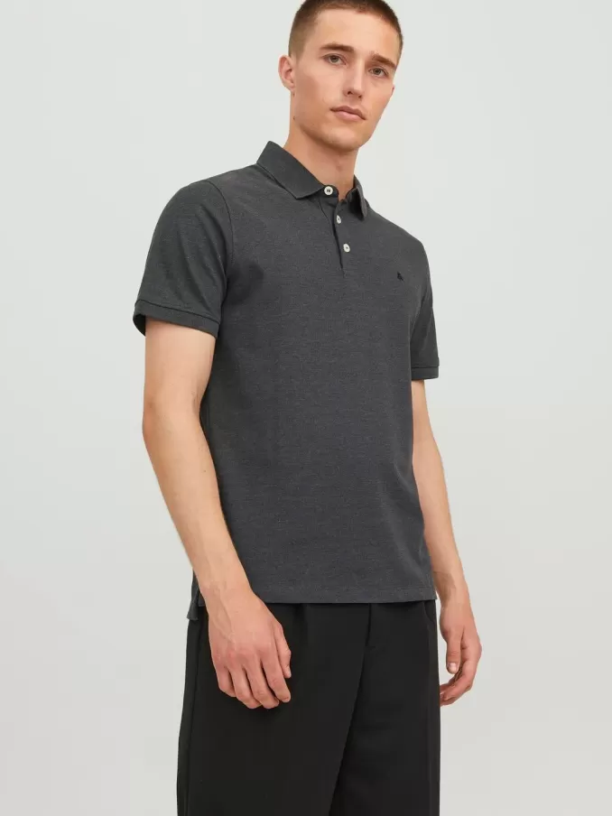 Plain Shirt collar Polo-Jack & Jones Sale