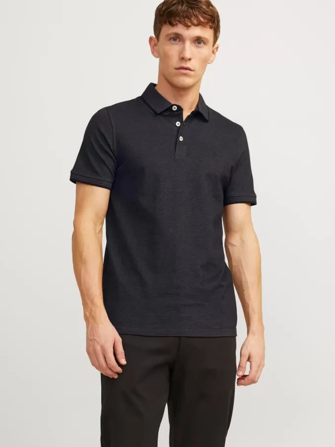 Plain Shirt collar Polo-Jack & Jones Clearance