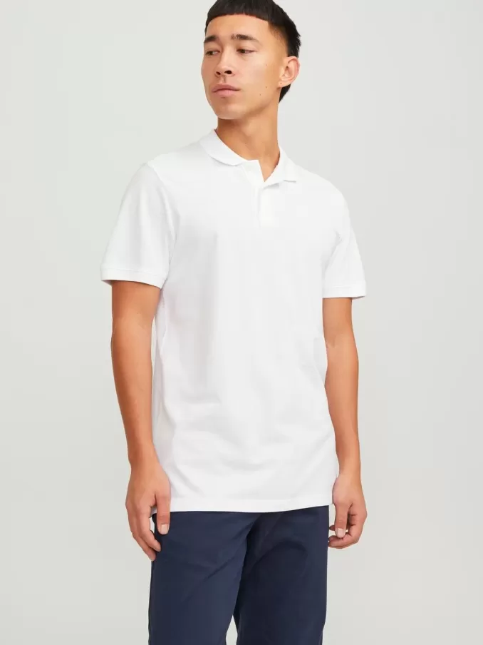 Plain Shirt collar Polo-Jack & Jones Cheap