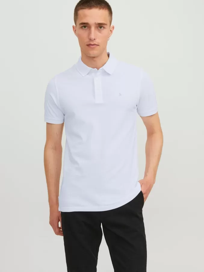 Plain Shirt collar Polo-Jack & Jones Clearance