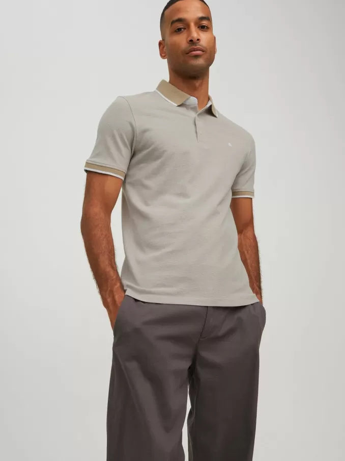 Plain Shirt collar Polo-Jack & Jones Clearance