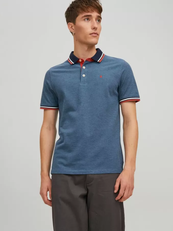 Plain Shirt collar Polo-Jack & Jones Best