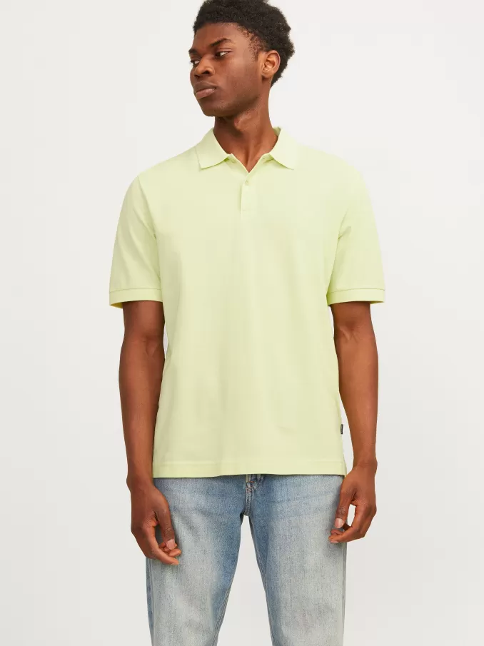 Plain Shirt collar Polo-Jack & Jones Best Sale