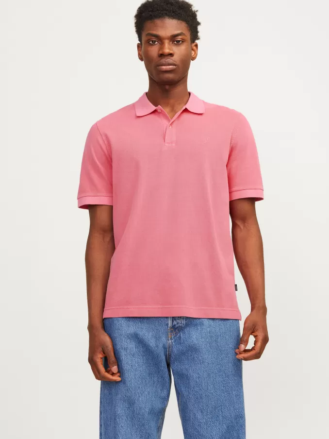 Plain Shirt collar Polo-Jack & Jones Cheap