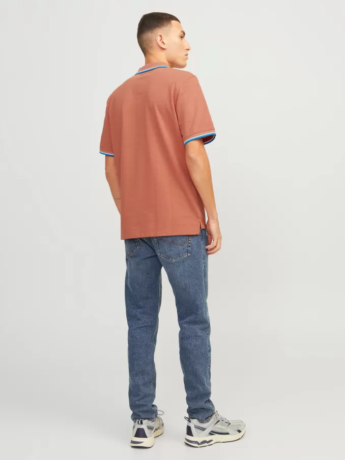 Plain Shirt collar Polo-Jack & Jones Sale