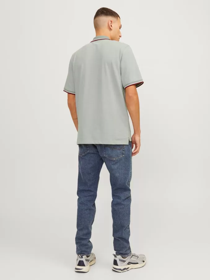 Plain Shirt collar Polo-Jack & Jones Sale