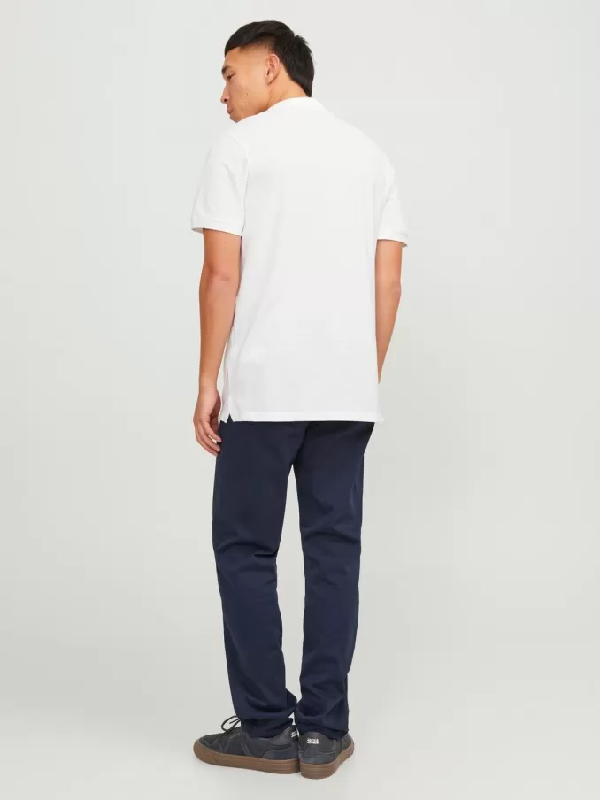 Plain Shirt collar Polo-Jack & Jones Cheap