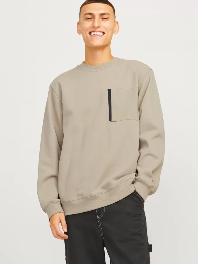 Plain Sweatshirt-Jack & Jones Sale