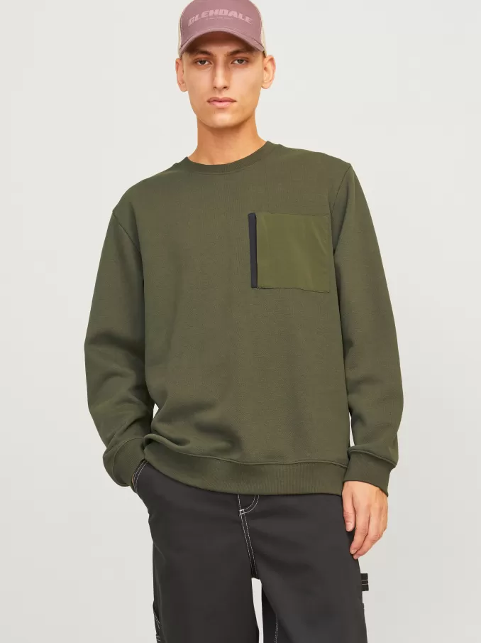 Plain Sweatshirt-Jack & Jones Cheap