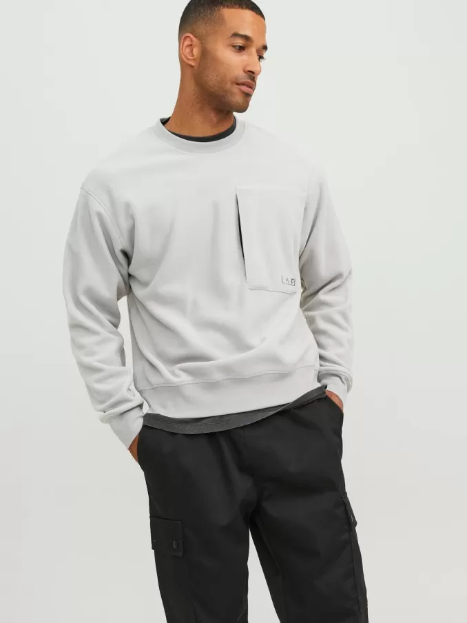 Plain Sweatshirt-Jack & Jones Clearance