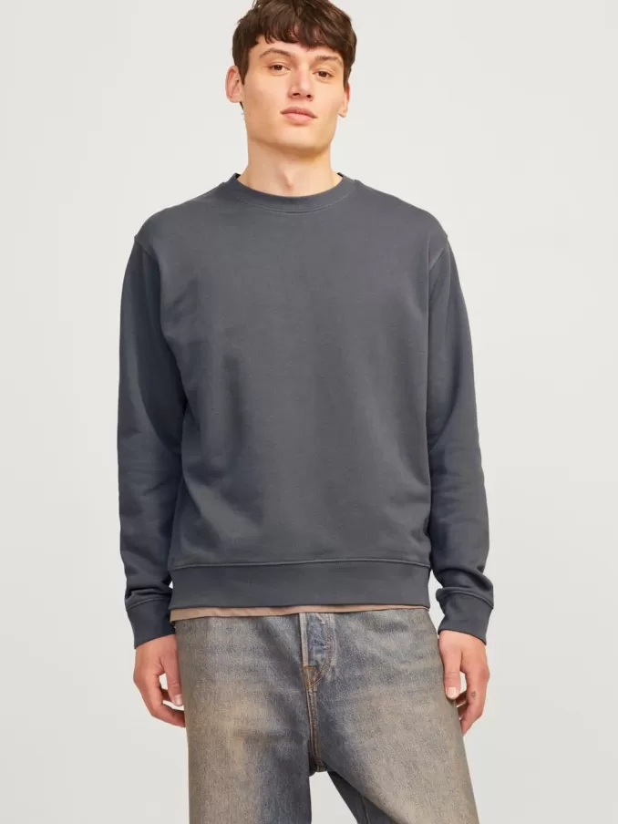 Plain Sweatshirt-Jack & Jones Outlet