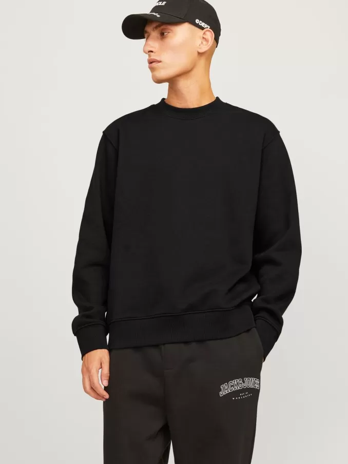 Plain Sweatshirt-Jack & Jones Best Sale