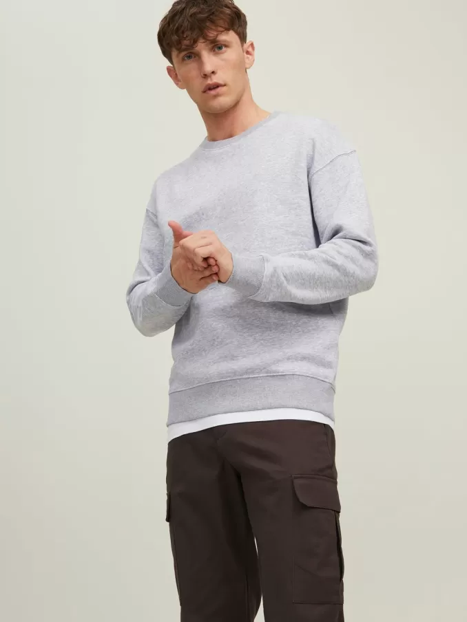 Plain Sweatshirt-Jack & Jones Clearance