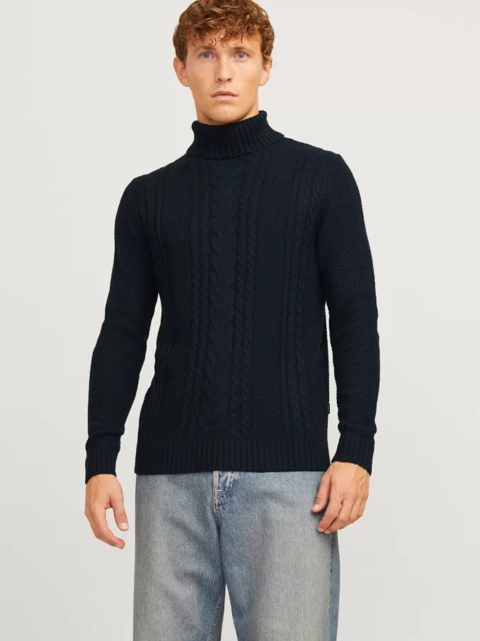 Plain Turtleneck-Jack & Jones Shop