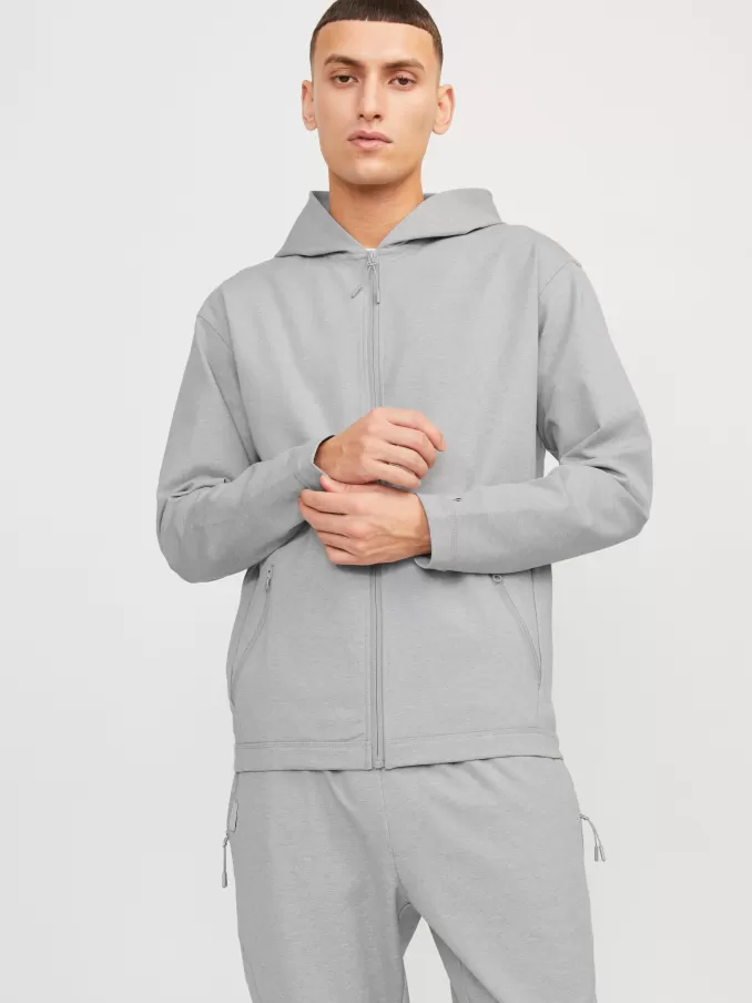 Plain Zip Hoodie-Jack & Jones Store