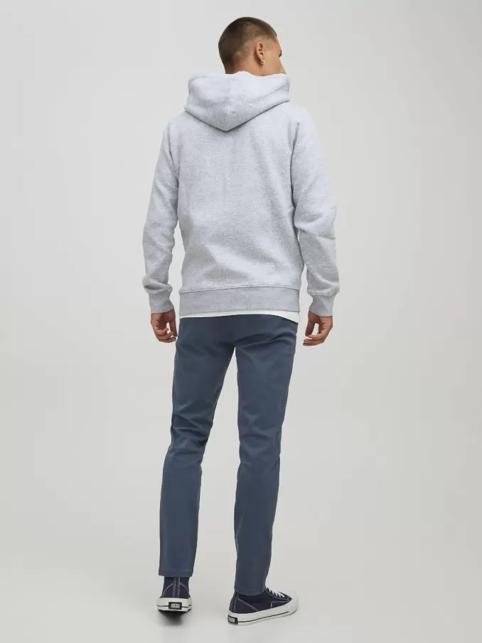 Plain Zip Hoodie-Jack & Jones Hot