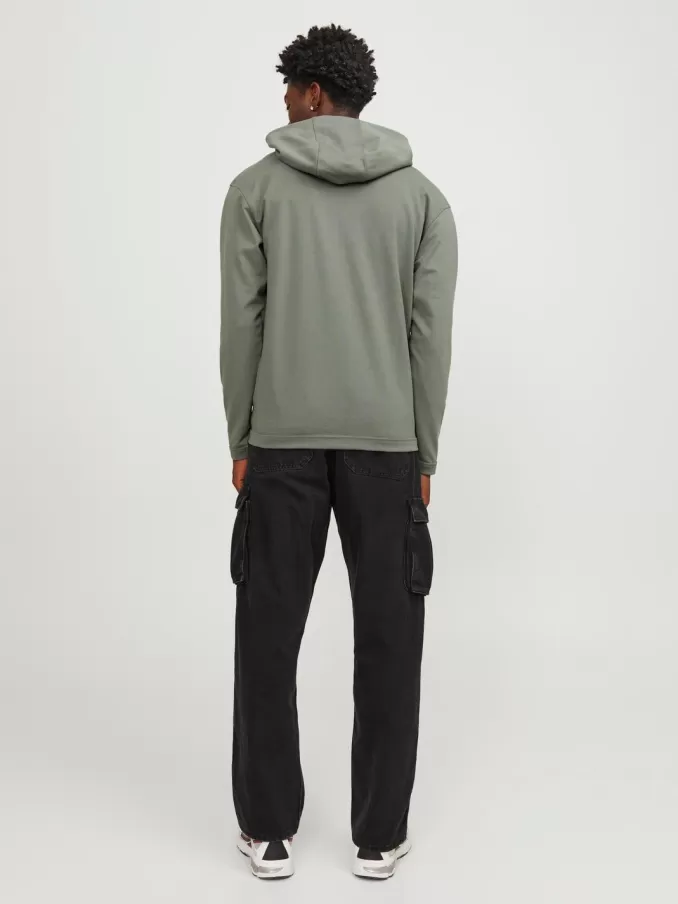 Plain Zip Hoodie-Jack & Jones Outlet