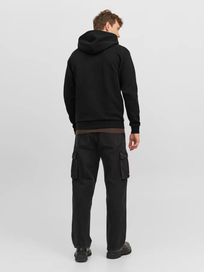 Plain Zip Hoodie-Jack & Jones Shop