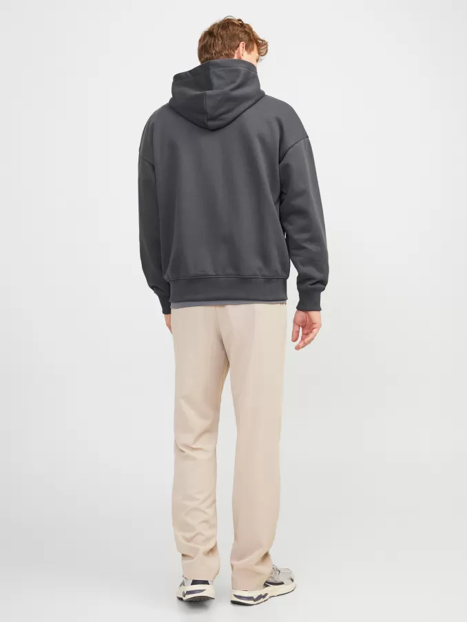 Plain Zip Hoodie-Jack & Jones Store